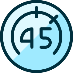 Smart House Timer Icon from Ultimate Duotone Set