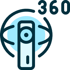 Vr 360 Remote Controller Icon from Ultimate Duotone Set