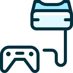 Vr Controller Icon from Ultimate Duotone Set