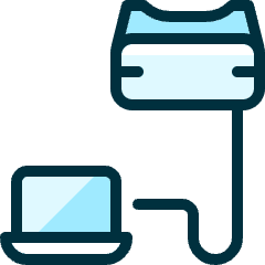 Vr Laptop Icon from Ultimate Duotone Set