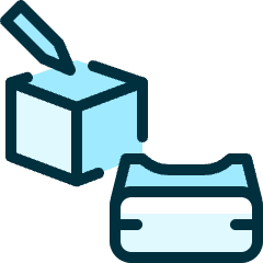 Vr User Box Icon from Ultimate Duotone Set