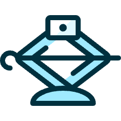 Clamp Machine Icon from Ultimate Duotone Set