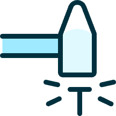 Hardware Hammer Nail Hit Icon from Ultimate Duotone Set