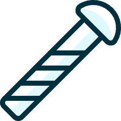 Hardware Nail Round Head Icon from Ultimate Duotone Set