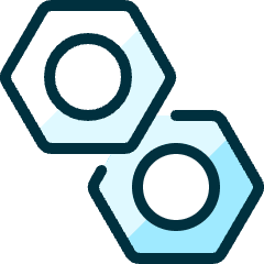 Hardware Nuts Icon from Ultimate Duotone Set