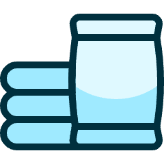 Material Fabric Icon from Ultimate Duotone Set