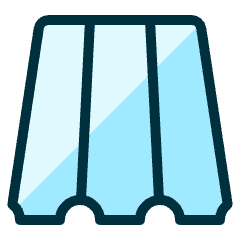 Material Tile Icon from Ultimate Duotone Set