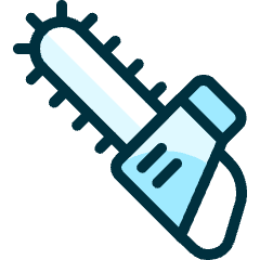 Power Tools Electric Saw Icon from Ultimate Duotone Set