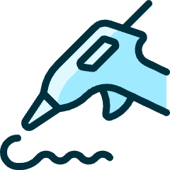 Tools Glue Gun Icon from Ultimate Duotone Set