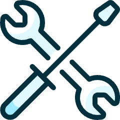 Tools Wrench Screwdriver Icon from Ultimate Duotone Set