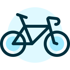 Bicycle Sports Icon from Ultimate Duotone Set