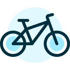 Bicycle Icon from Ultimate Duotone Set