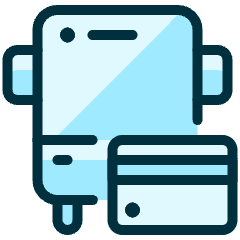 Bus Ticket Icon from Ultimate Duotone Set