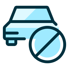 Car Actions Disable Icon from Ultimate Duotone Set