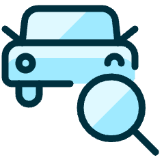 Car Actions Search 1 Icon from Ultimate Duotone Set
