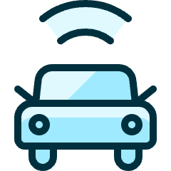 Car Actions Wifi 1 Icon from Ultimate Duotone Set