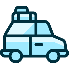 Car Truck Luggage Icon from Ultimate Duotone Set