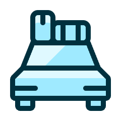 Car Voyage 1 Icon from Ultimate Duotone Set