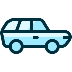Car Wagon Icon from Ultimate Duotone Set