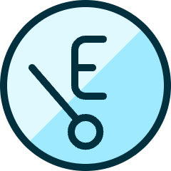 Car Dashboard E Icon from Ultimate Duotone Set