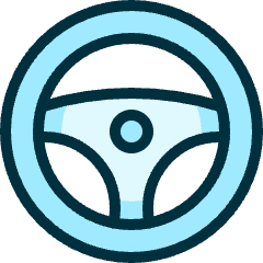 Car Dashboard Steering Icon from Ultimate Duotone Set