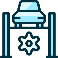 Car Repair Bottom 1 Icon from Ultimate Duotone Set