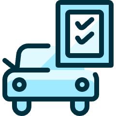 Car Repair Checklist 1 Icon from Ultimate Duotone Set