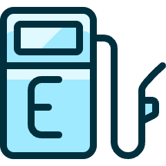 Gas E Icon from Ultimate Duotone Set