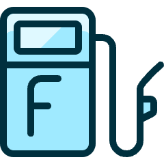 Gas F Icon from Ultimate Duotone Set