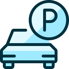 Parking P Icon from Ultimate Duotone Set