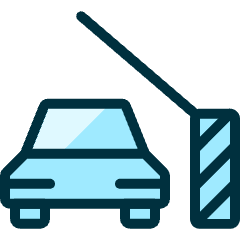 Parking Ramp 1 Icon from Ultimate Duotone Set