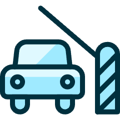 Parking Ramp Icon from Ultimate Duotone Set