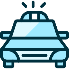 Public Service Police Icon from Ultimate Duotone Set