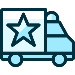 Public Service Police Van Icon from Ultimate Duotone Set