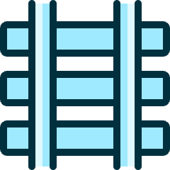 Railroad Icon from Ultimate Duotone Set