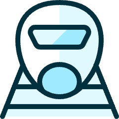 Railroad Metro Icon from Ultimate Duotone Set