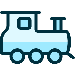 Railroad Wagon Icon from Ultimate Duotone Set