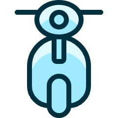 Scooter 1 Icon from Ultimate Duotone Set