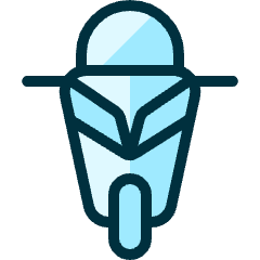 Scooter 3 Icon from Ultimate Duotone Set
