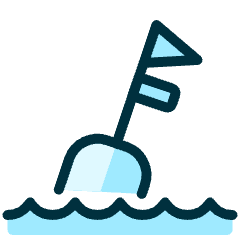 Sea Transport Buoy 1 Icon from Ultimate Duotone Set