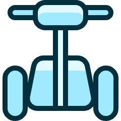 Segway 1 Icon from Ultimate Duotone Set