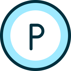 Road Sign Parking Icon from Ultimate Duotone Set