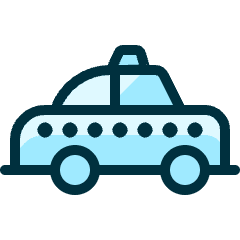 Taxi 1 Icon from Ultimate Duotone Set