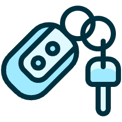 Car Tool Keys Icon from Ultimate Duotone Set