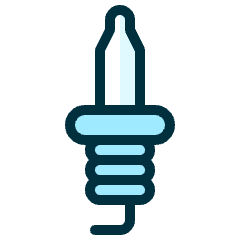 Car Tool Spark Plug Icon from Ultimate Duotone Set