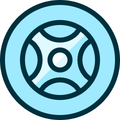 Car Tool Steering Wheel 1 Icon from Ultimate Duotone Set