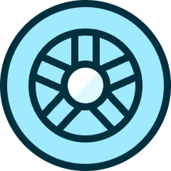 Car Tool Steering Wheel Icon from Ultimate Duotone Set