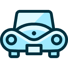 Vintage Car 7 Icon from Ultimate Duotone Set
