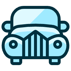 Vintage Car 8 Icon from Ultimate Duotone Set