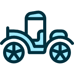 Vintage Car Icon from Ultimate Duotone Set